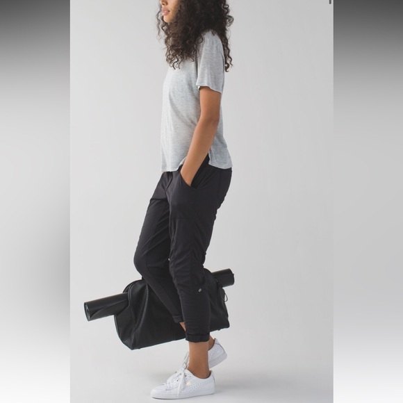 RARE Lululemon Street To Studio Pant black *Unlined 8 - Picture 4 of 7